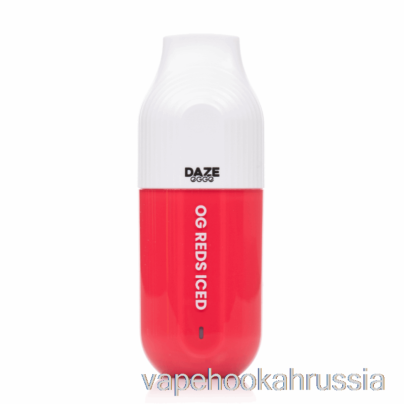 Vape Russia 7 Daze Egge 3000 одноразовые и красные со льдом